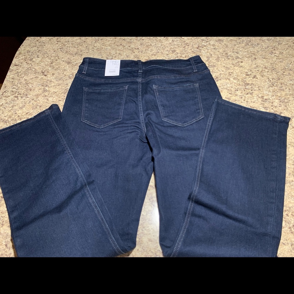 Time&tru high rise bootcut jeans